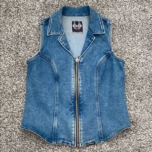 Harley-Davidson Blue Denim Vest